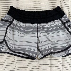 Lululemon Athletica Gray and Black shorts